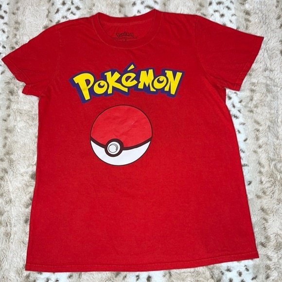 Pokémon Tee Size S Red - Picture 2 of 6
